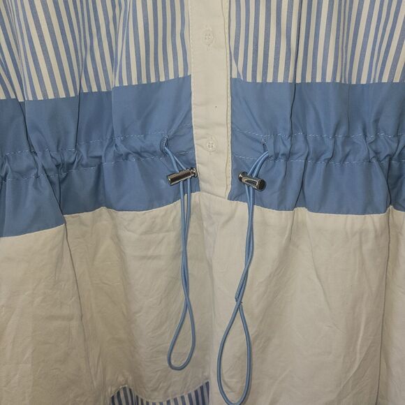 Gracia Midi Stripe Dress Size Medium - Picture 5 of 9